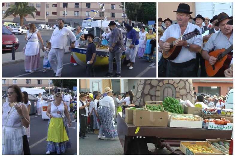 La romería partió del sector de El Roque (Foto TA)